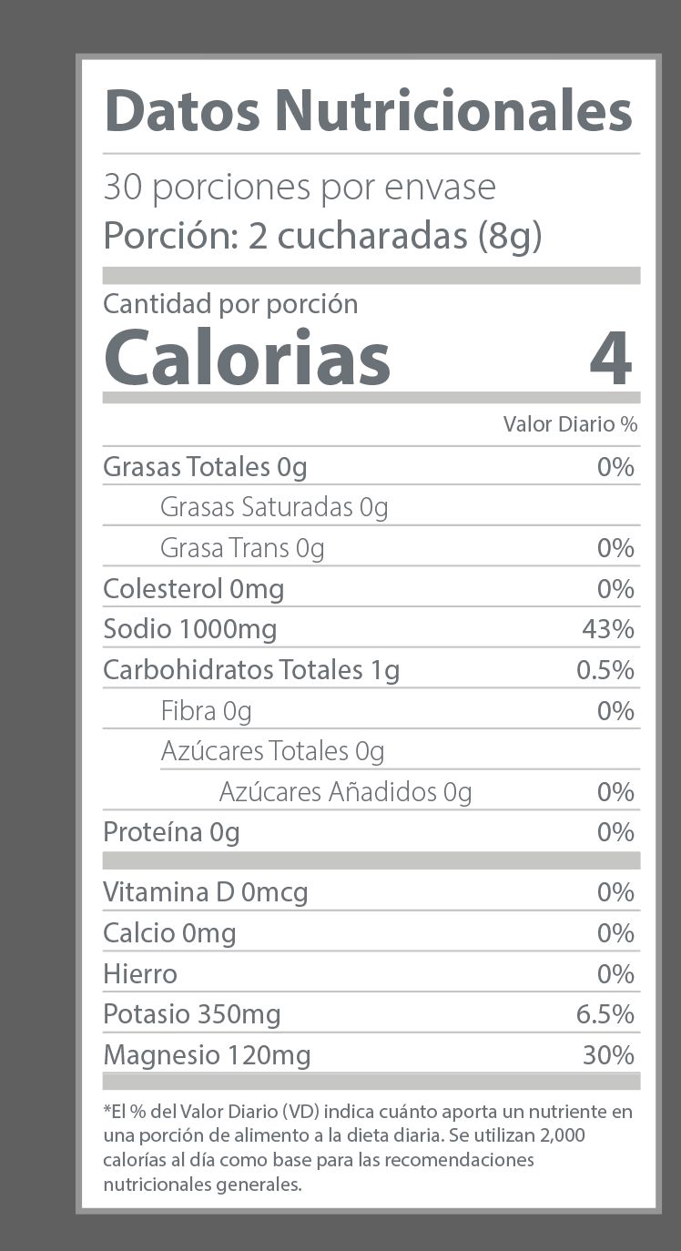 Salty Naranja - Suplemento de Hidratación (30 Porciones)