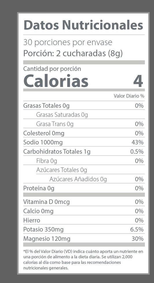 Salty Limón - Suplemento de Hidratación (30 Porciones)