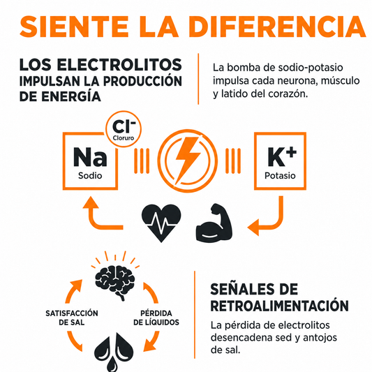 Salty Naranja - Suplemento de Hidratación