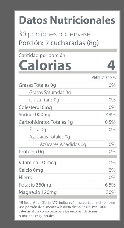 Salty Limón - Suplemento de Hidratación (30 Porciones)